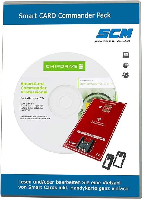 scm smart card commander|CHIPDRIVE Smartcard Commander 1.3 Download (Free trial).